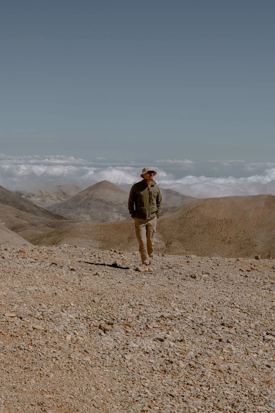 Ernest in Crete’s White Mountains, from his Way to Crete profile